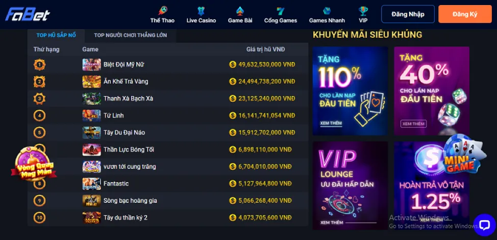 Các loại trò chơi máy đánh bạc cổ điển và video slot tại dp568 app